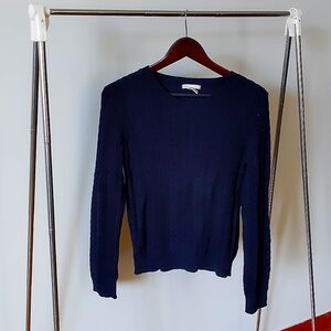 H&M Cable Crew Neck Sweater